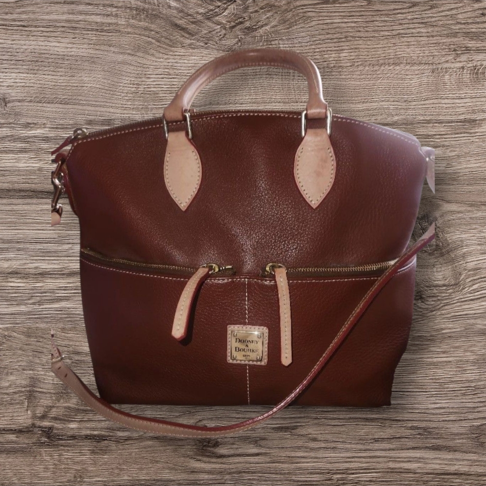 Dooney & Bourke Brown Shoulder Bag